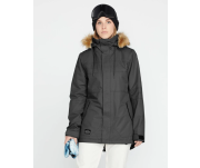 Volcom fawn insulated jacket black 2025
