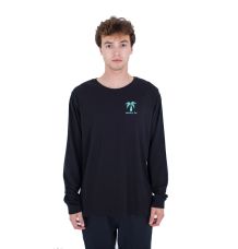 Hurley EVD Checker Palm LS T-Shirt (Black)