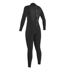 O'neill Womens Epic 5/4+ Back Zip Wetsuit 2022 (Black)
