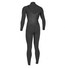 O'neill Womens Ninja 5/4 Chest Zip Wetsuit 2022 (Black)