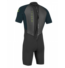 O'Neill Youth Reactor II 2mm Spring Wetsuit (Black/Slate)