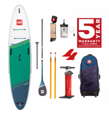 Red Paddle Co 12’6” Voyager Touring SUP Inflatable Package 2022 