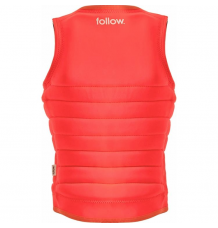 Follow Ladies Primary Jacket (Fluro Red)