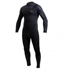 O'Neill Hyperfreak 5/4+ Chest Zip Wetsuit (Black)