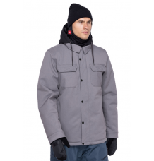686 Woodland Insulated Snowboard Jacket (Rhino Grey)