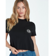 Volcom Womens Pocket Dial T-Shirt (Black)