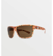 Volcom Baloney Matte Geo Sunglasses (Mega Orange)