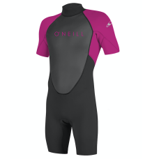 O'Neill Youth Reactor II 2mm Spring Wetsuit (Black/Berry)