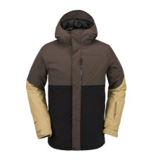 Volcom L Insulated Gore-Tex Snowboard Jacket (Brown)