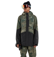 Volcom Vcolp Insulated Snowboard Jacket (Cloudwash Camo)