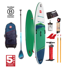 Red Paddle Co 12’6” Voyager Touring SUP Inflatable Package