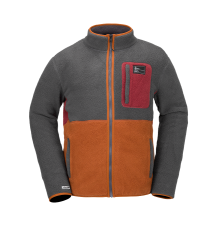 Volcom Fleecer Full Zip Fleece (Charcoal)