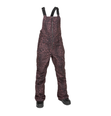 Volcom Swift Snowboard Bib Pants (Leopard)