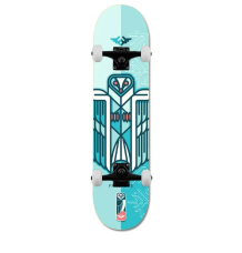 Fracture x Jono Wood Blue Complete Skateboard 8.0