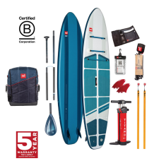 Red Paddle Co 11'0" Compact MSL 1000 Inflatable SUP Package - package