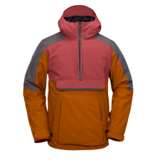 Volcom Brighton Pullover Snowboard/Ski Jacket (Caramel)