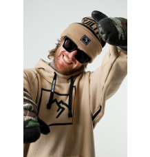 Brethren M.G Snowboard Hoodie (Dunes Beige)