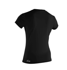 O'neill Womens Basic Skins Sun Shirt (Black)