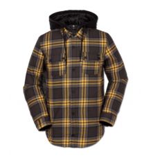Volcom Field Insulated Flannel (Vintage Black)