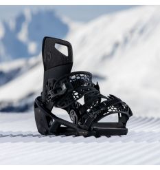 Nidecker Supermatic Snowboard Bindings 2025 (Black) 1 - Wet N Dry Boardsports