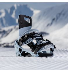 Nidecker Supermatic Snowboard Bindings 2025 (Cannon Blue)