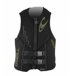 O'neill Reactor ISO Impact Vest (Black) - Wetndry Boardsports