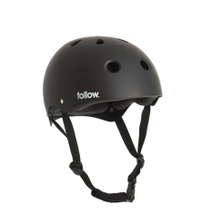 Follow Safety First Helmet (Black) - Wet N Dry Boardsports