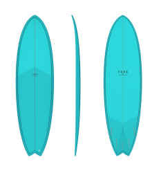 Torq Fish 6'10" Surfboard (Turquoise) - Wet N Dry Boardsports