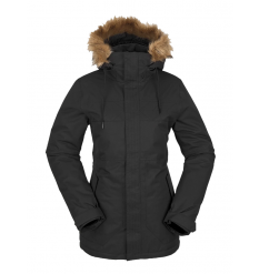 Volcom Fawn Insulated Snowboard Jacket (Black)