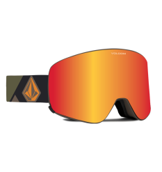 Volcom Odyssey Snow Goggles (Military/Gold)