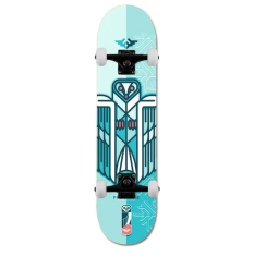 Fracture x Jono Wood Blue Complete Skateboard 8.0