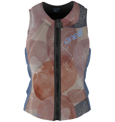 O'neill Womens Slasher Impact Vest (Dessert Bloom)
