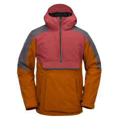 Volcom Brighton Pullover Snowboard/Ski Jacket (Caramel)