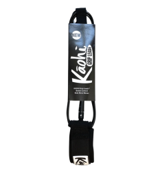 Kāohi Straight Leash Ankle Leash 5' (Black)