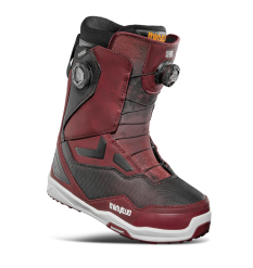 ThirtyTwo TM-2 X Stevens Double BOA 2025 Snowboard Boots (Oxblood) - Wet 'N' Dry Boardsports