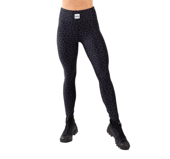 Eivy Icecold Base Layer Tights (Black Leopard)